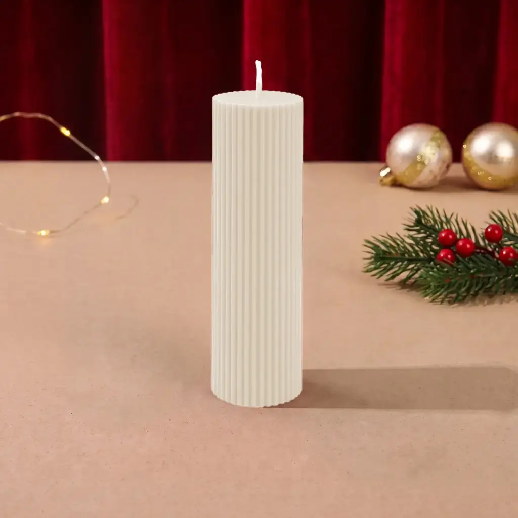 371 HOME CHRISTMAS CANDLE STICKERS 
EACH ITEM Large Burgundy Origami Christmas Tree