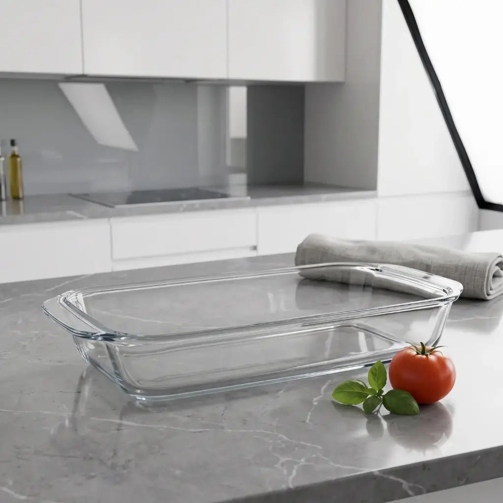 360 HOME rectangular glass baking dish 345*206*52MM
