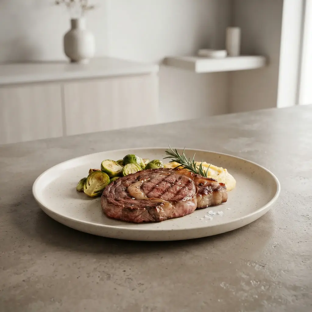 360 HOME CERAMIC PLATE STONEWARE WARM BEIGE/SAND WITH SUBTLE SPECKLING 20.5CM*20CM 24PCS/BOX