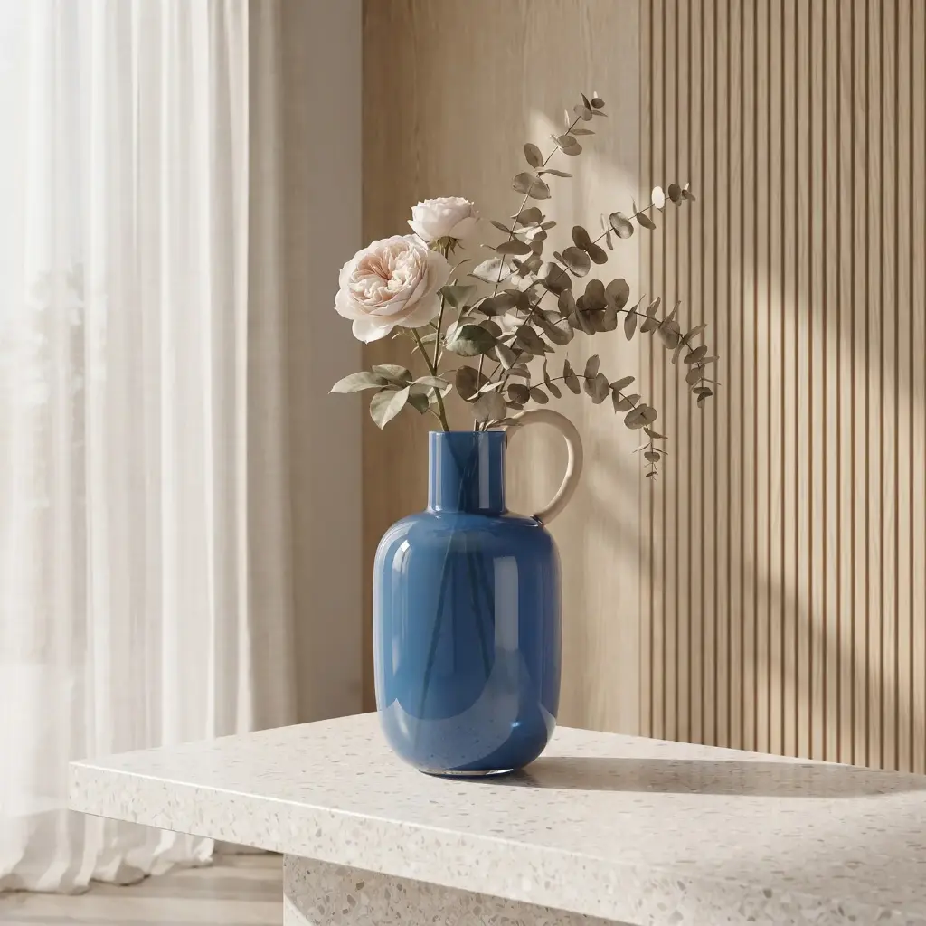 360 HOME MY HOME DECORATIVE GLASS VASE 16.5*32.5cm