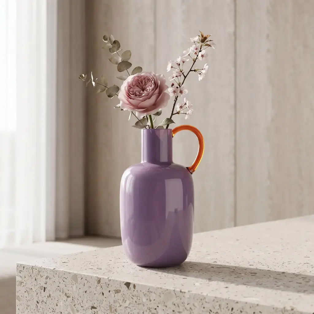 360 HOME MY HOME DECORATIVE GLASS VASE 16.5*32.5cm