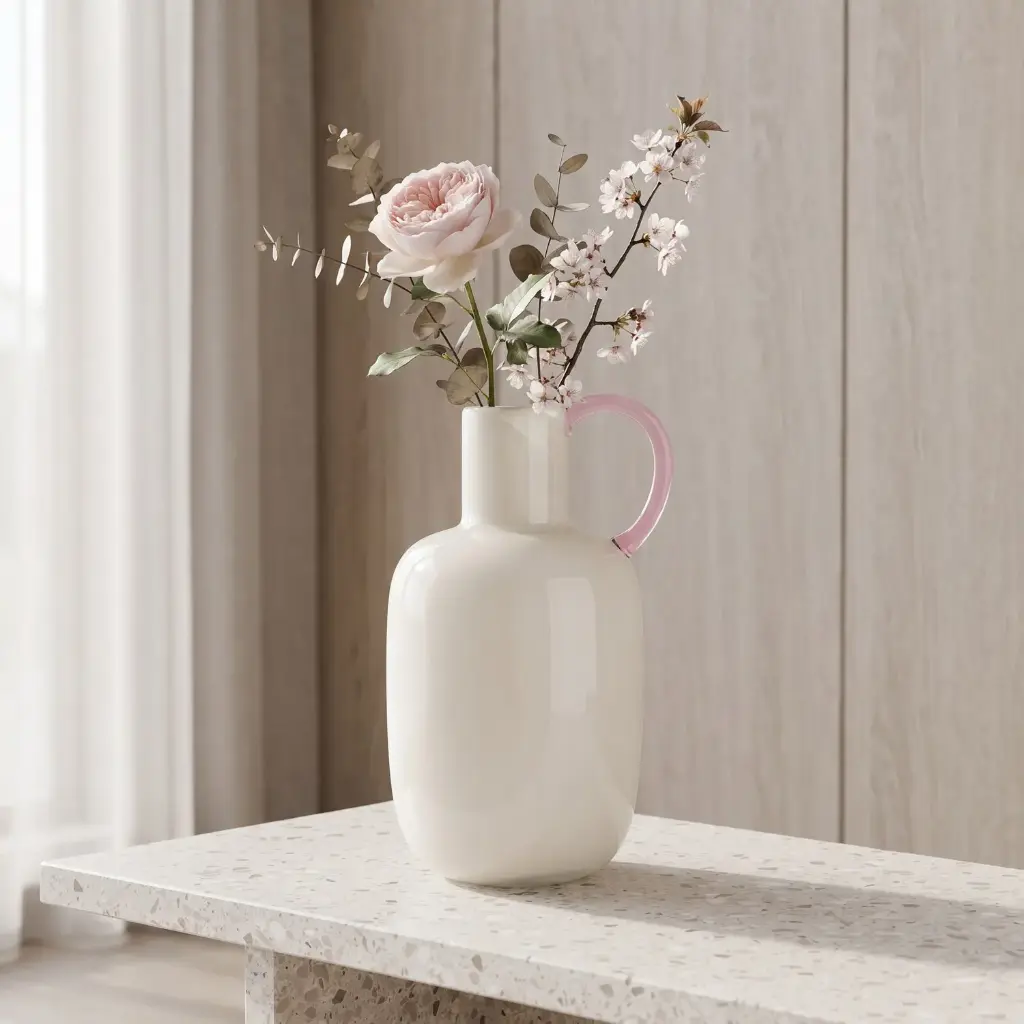 360 HOME MY HOME DECORATIVE GLASS VASE 16.5*32.5cm