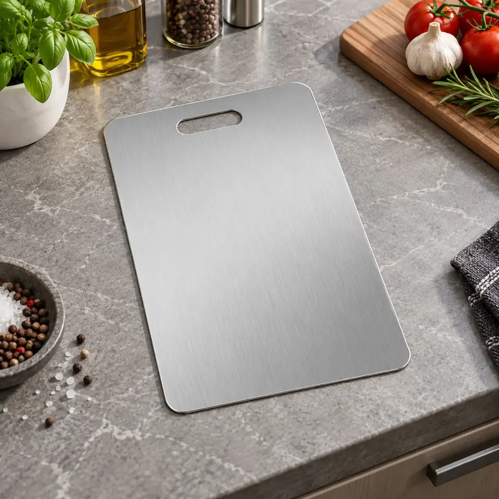 360 HOME MY KITCHEN STAINLESS CUTTING BOARD SMALL 34X23CM