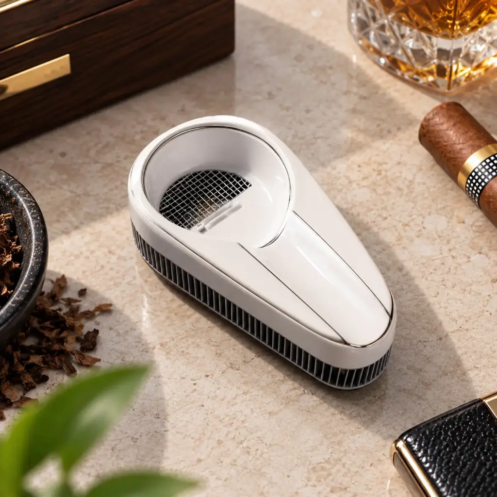 360 HOME MY KITCHEN CIGAR ASHTRAY 12.2X6.7X2.4CM CERAMIC