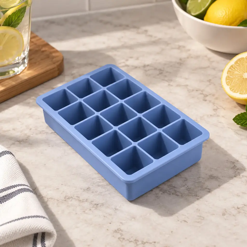 360 HOME MY KITCHEN SILICONE ICE MAKER TRAY 18.7X11.8X3.5CM SILICONE