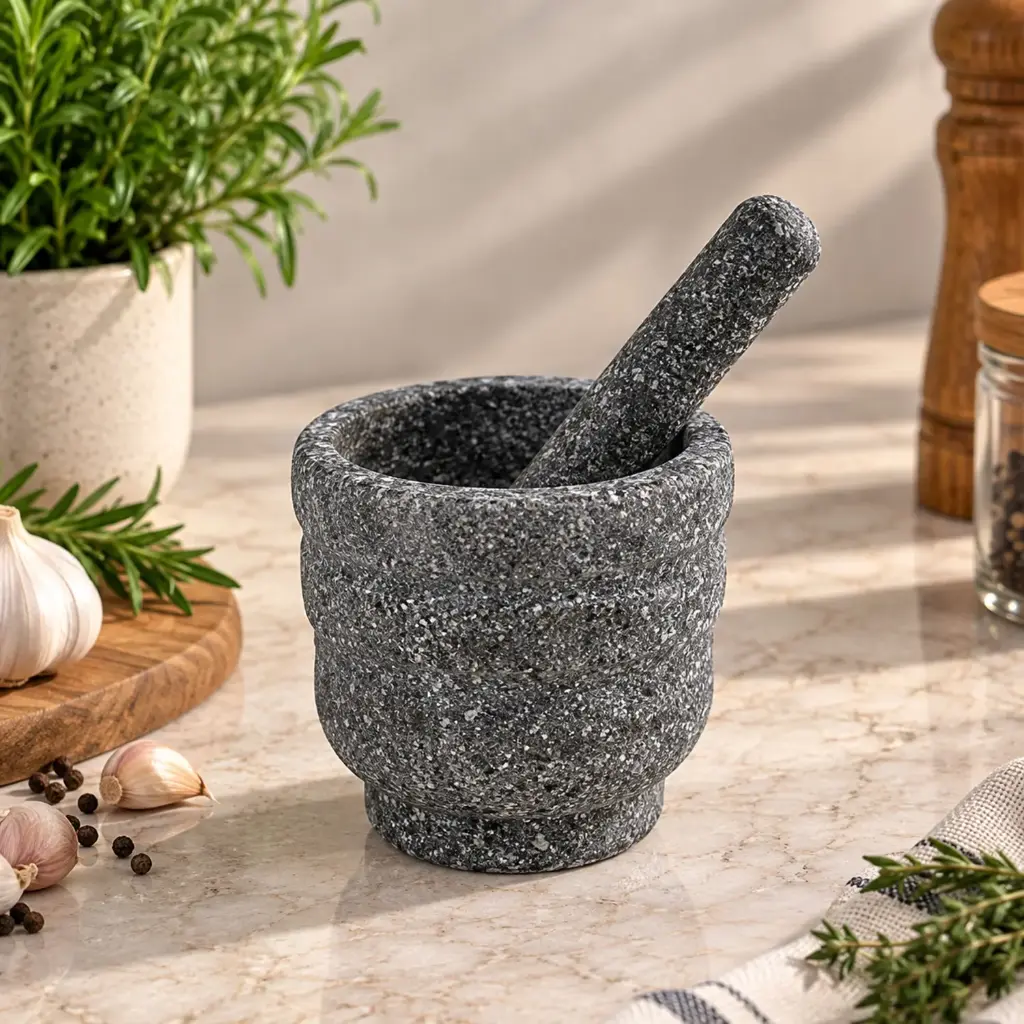 360 HOME MY KITCHEN MORTAR & PESTLE SET 10X11CM