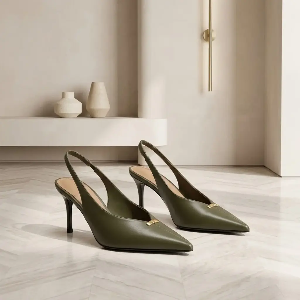360 COTTON WOMAN SHOES pumps pointed toe slingbacktwo-tone upper open heel medium height burgundy 37
