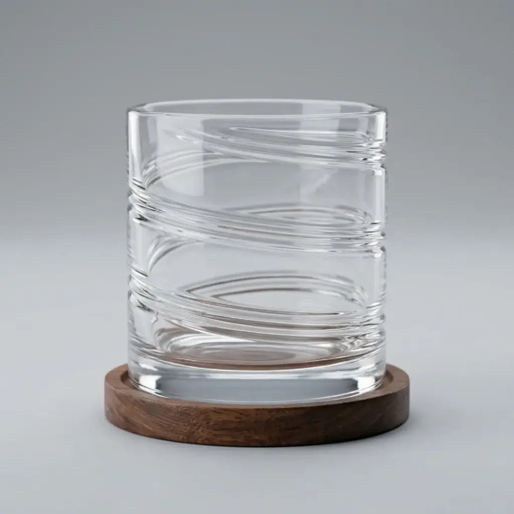 360 HOME ROTATING WHISKY GLASS 260ml 