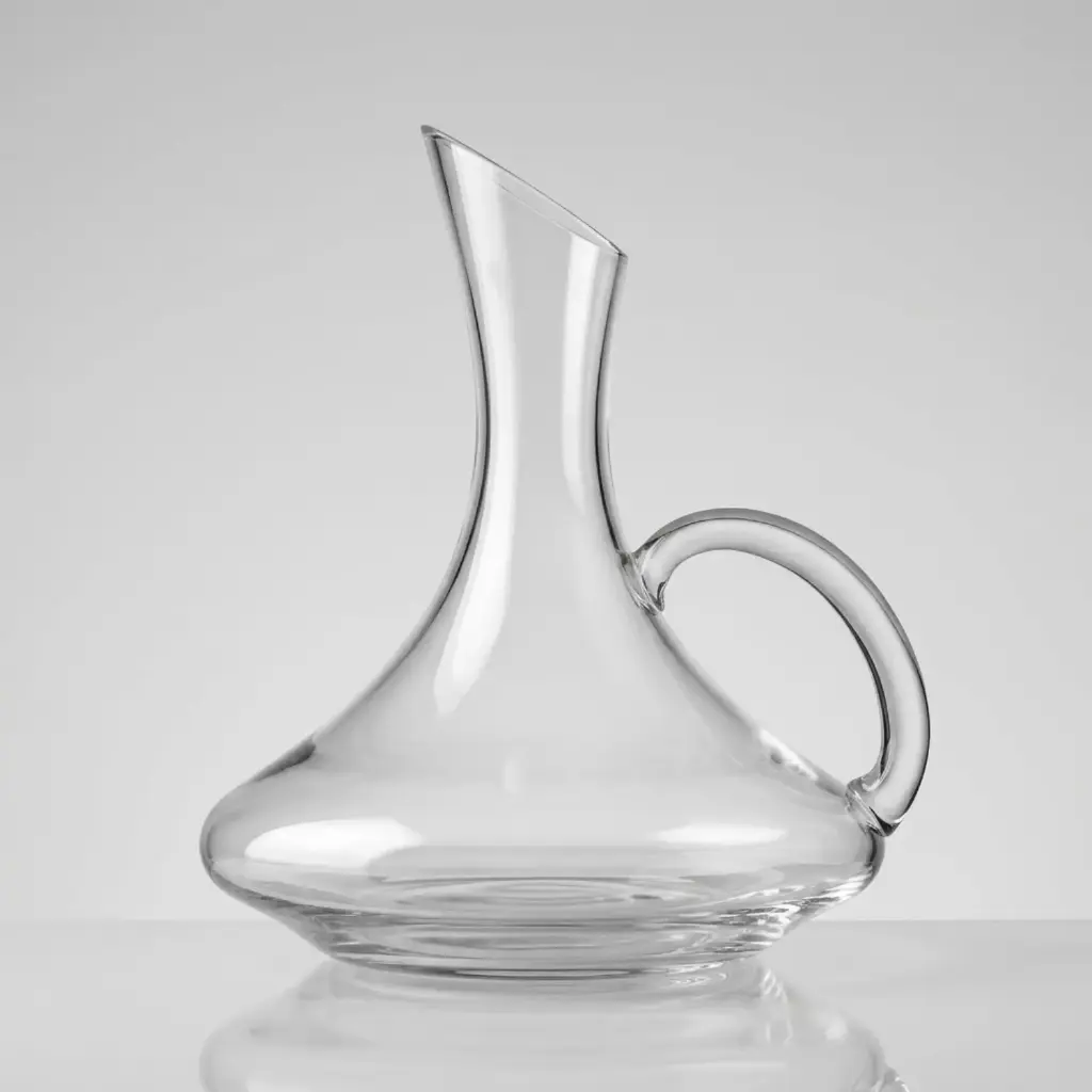 360 HOME MY KITCHEN | GLASS DECANTER | CLEAR GLASS | MODERN ELEGANT STYLE 1500ml