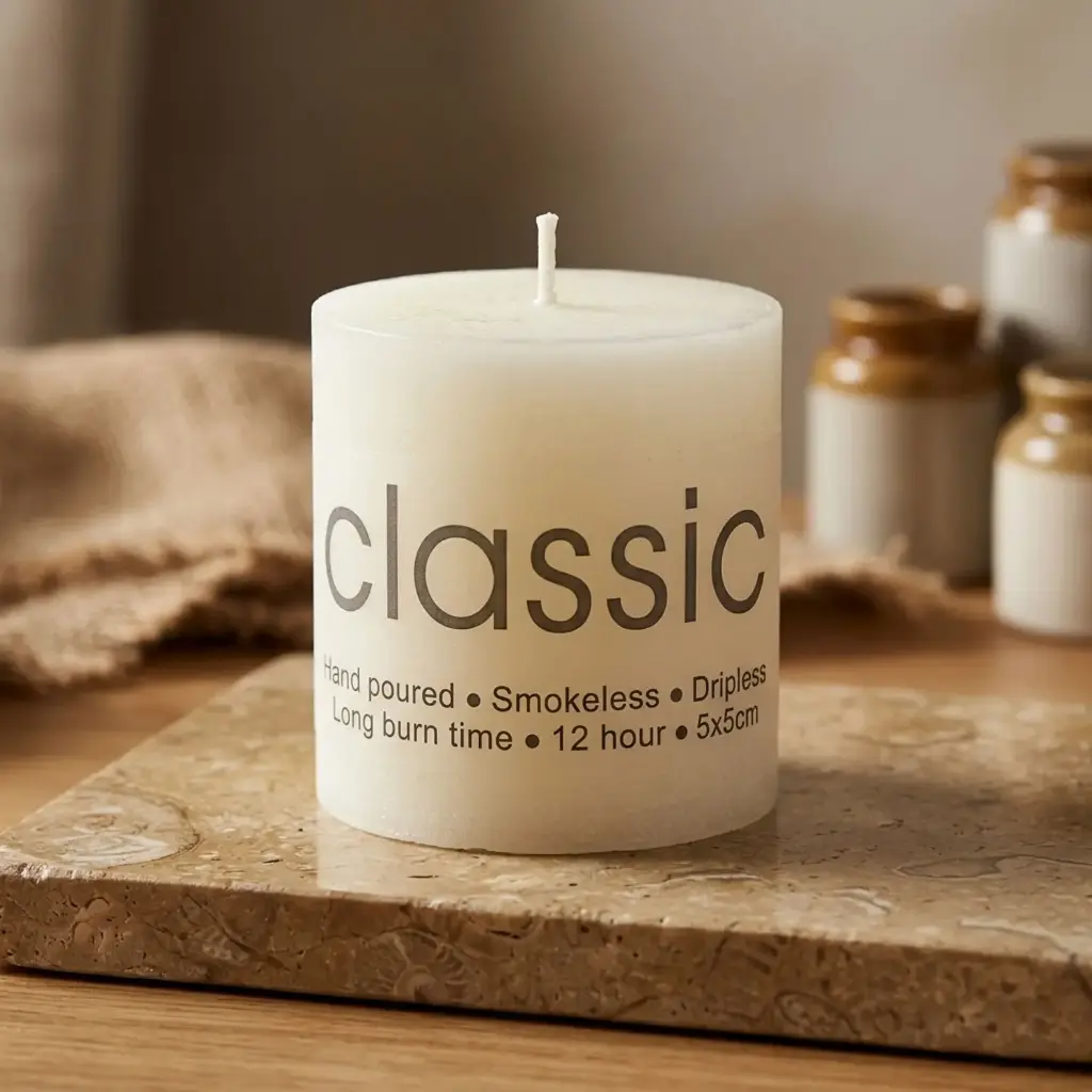 360 HOME CYLINDER CANDLES 7*10