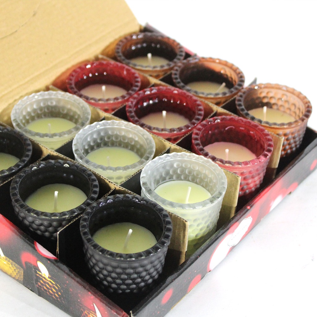 360 HOME SCENTED CANDLES 5X8.5/PC
