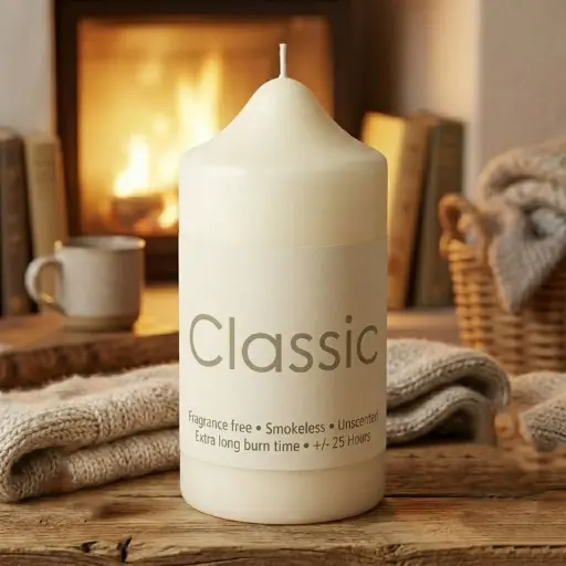 [158-17] 360 HOME CYLINDER CANDLES 6*15