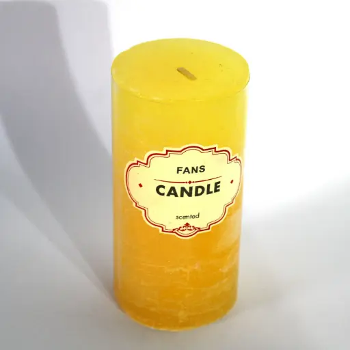 [158-43] 360 HOME CYLINDER CANDLES 6.8x9.5