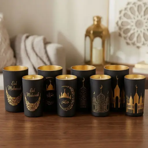 [158-61] 360 HOME SCENTED CANDLES 7X8PC