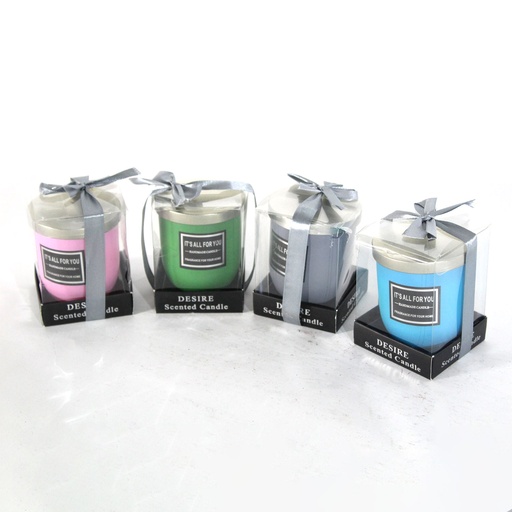 [158-84] 360 HOME SCENTED CANDLES 7X8/PC