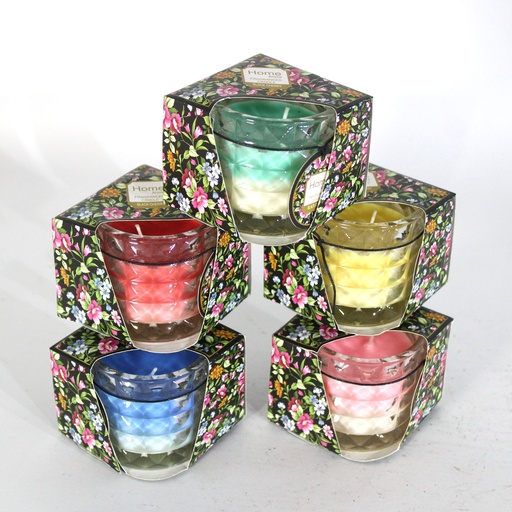 [158-85] 360 HOME SCENTED CANDLES 6.5X7