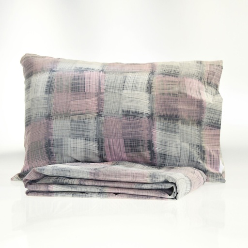 [CTPC-9] 360 HOME PILLOW CASE BOIS DE ROSE+WHITE FLOWER
