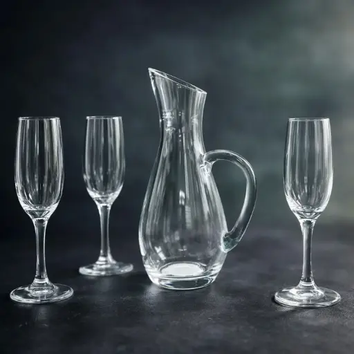[DIGL27] 360 HOME GLASS WINE SET 7PCS 9012+L16
