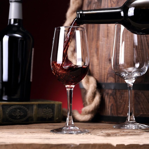 [DIGL37] 360 HOME RED WINE GLASS 410ML JX3011