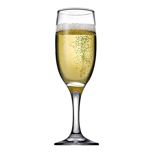 [DIGL39] 360 HOME CHAMPAGNE GLASS 180ML L16