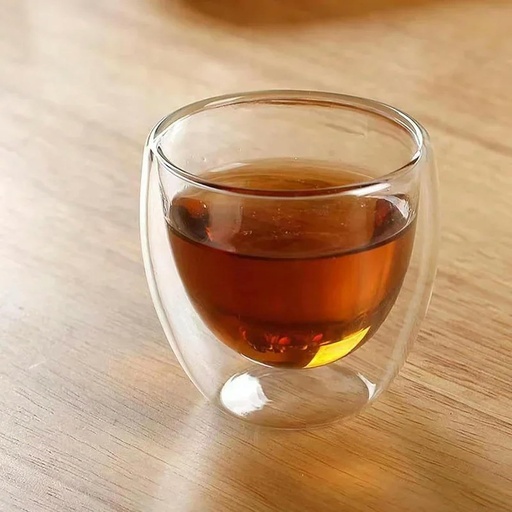 [DIGL47] 360 HOME GLASS DOUBLE WALL CUP 250ML