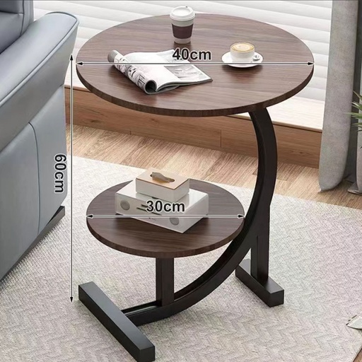 [INDTBL2] 360HOME TABLE COFFEE INDOOR 40X40X57 CURVED STAND
