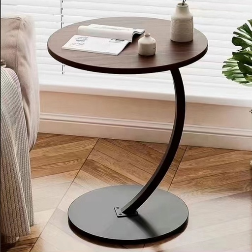 [INDTBL3] 360HOME TABLE COFFEE ROUND 40X40X61 CURVED STAND