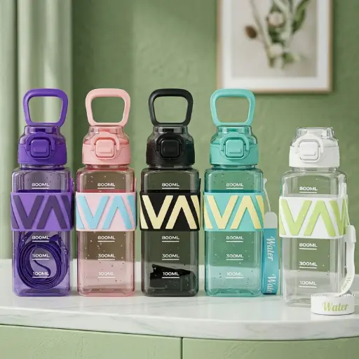 [MT25-WC1] 360 HOME BOTTLE V-SHAPEDSQUARE 600ML