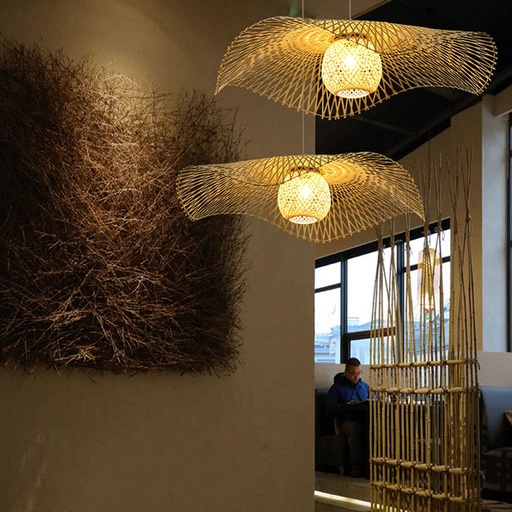 [MT-PLB27] 360 HOME PENDANT LIGHT BOHO STYLE 85CM HAT
