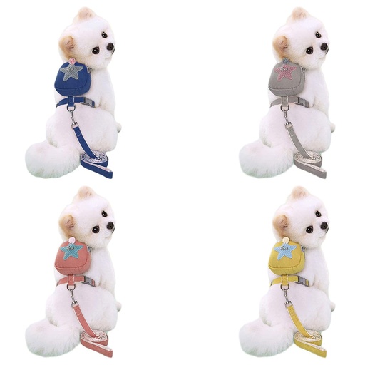 [PET-114] 360 PET Dog Harness And Leash Cute Designed Adjust