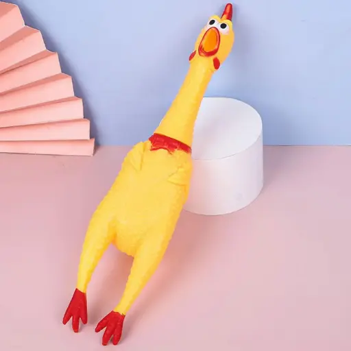[PET-82] 360 PET Accessories Toys 38cm chicken design