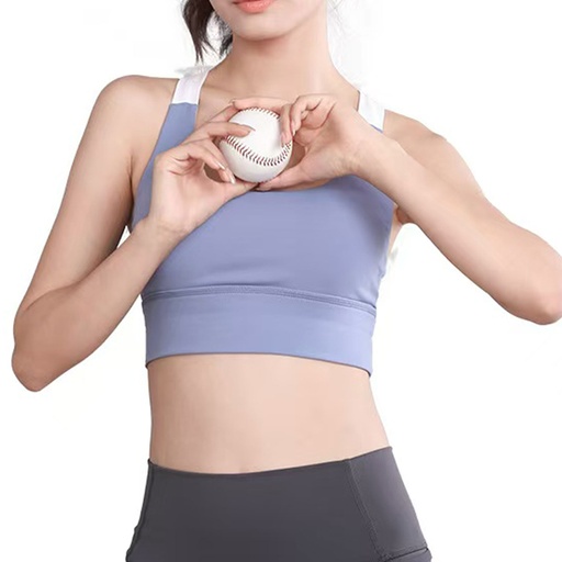 [SBRA1-S] 360 COTTON SPORT BRETELLES CROP TOP S