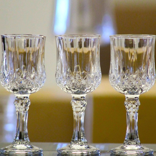 [T610] 360 HOME GLASS CUP COGNAC CRISTAL FEEL