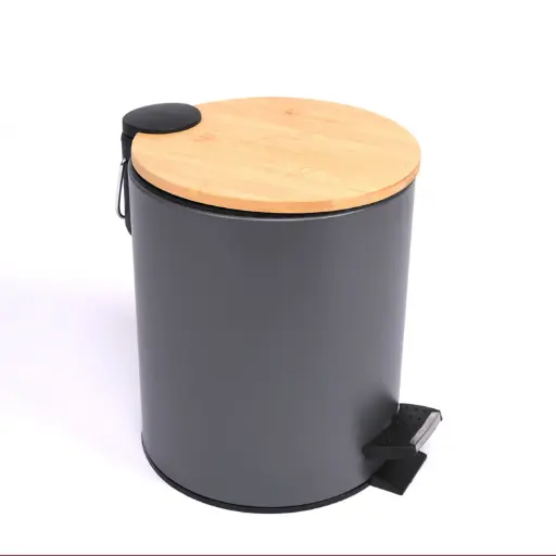 [TBIN3] 360 HOME TRASH CAN IRON 17X22.3CM 670GRS