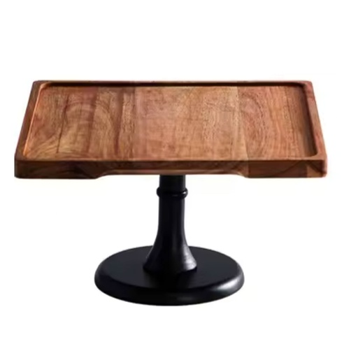 [WBB13] 360 HOME PLATE FOR CHEESE/CAKE TOPPER WOODEN 25X25