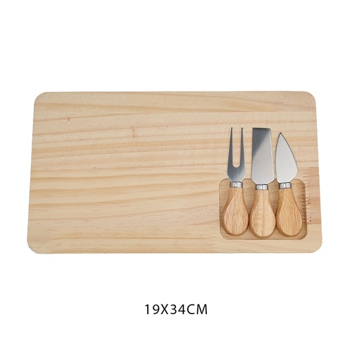 [WCP13] 360 HOME CHEESE BOARD WOODEN 19X34