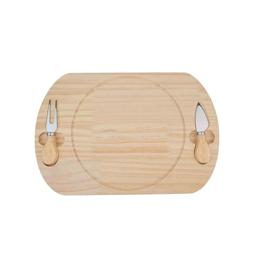 [WCP17] 360 HOME CHEESE PLATTER WOODEN 24X36
