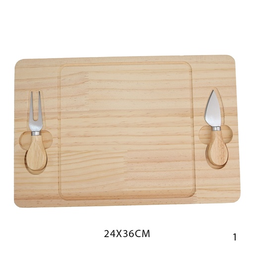 [WCP3] 360HOME CHEESE BOARD WOODEN 24X36