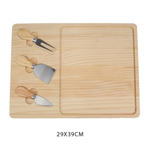 [WCP8] 360 HOME CHEESE BOARD WOODEN 29X39