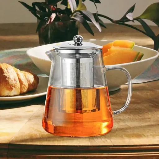 [YG210-175] 360 HOME GLASS WATER KETTLE 950ML TRIANGLE SHAPE