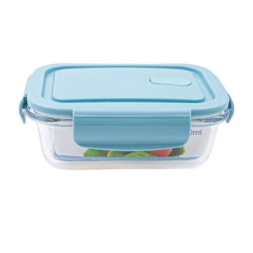 [YG210-194] 360 HOME GLASS STORAGE BOX 700ML WITH COVER