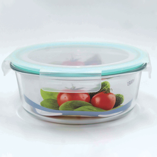 [YG210-202] 3660 HOME GLASS FOOD STORAGE BOX 1300ML