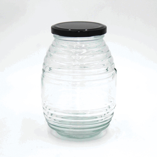 [YG210-229] 360 HOME JAR THREAD HONEY 1000ML WITH COVER