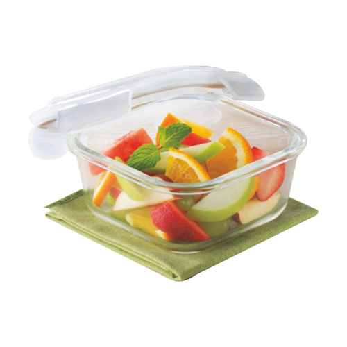 [YG210-45] 360 HOME GLASS BOWL WITH COVER 1200ML