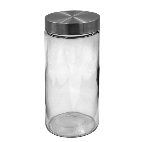 [YG210-55] 360 HOME GLASS STORAGE JAR 1000ML WITH COVER