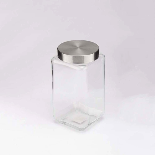 [YG210-59] 360 HOME GLASS STORAGE JAR 2200ML WITH COVER