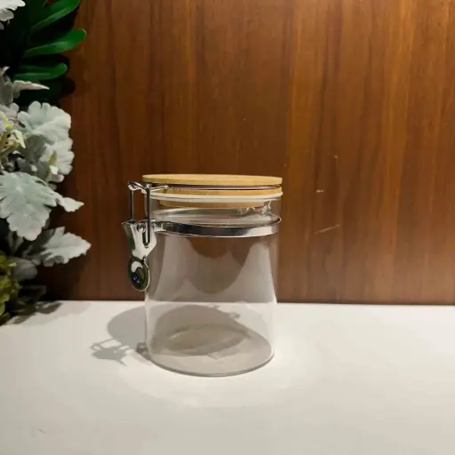 [YG210-72] 360 HOME GLASS JAR WITH COVER