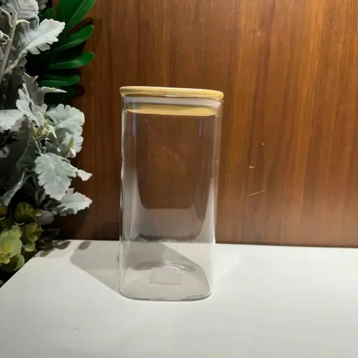 [YG210-83] 360 HOME GLASS JAR WITH COVER