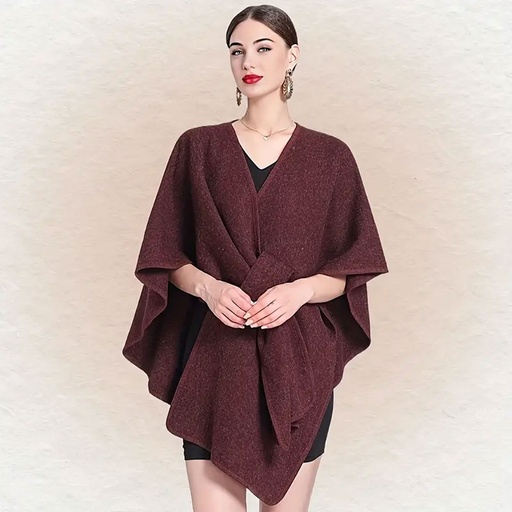 [WTRPAN-53] 360 COTTON BURGUNDY TAUPE OPEN FRONT LOOSE