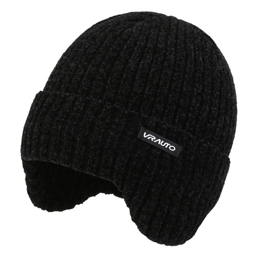 [MT-WHAT2] 360 COTTON HAT RIBBED WOOL-BLEND WITH EAR COVERAGE